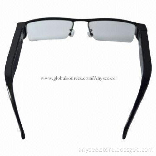 Glasses Camera Recorder, 4 Hours Charging Time, 1,920 x 1,080 Pixels Resolution of Video